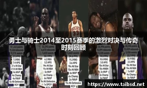 勇士与骑士2014至2015赛季的激烈对决与传奇时刻回顾